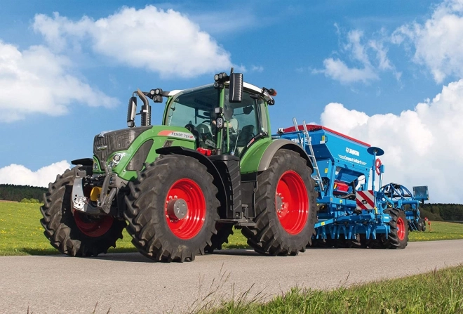 SCHMIDT Puzzle Traktory Fendt 3x48 elementów