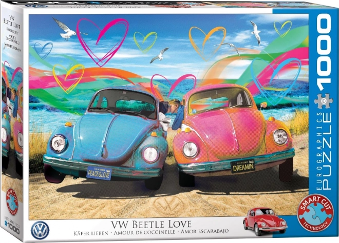 Eurographics Puzzle Beetle Love 1000 elementów