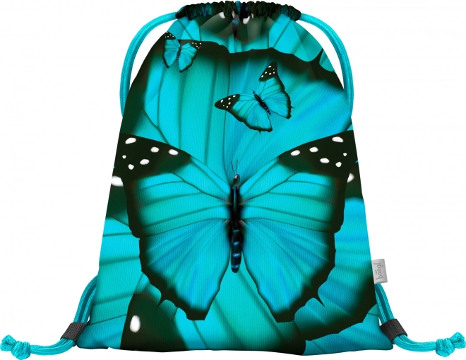 BAAGL ZESTAW 3 Ergo Butterfly: tornister, piórnik, worek