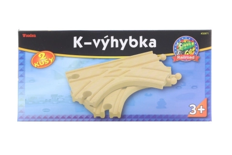 Drewniana kolejka Maxim - Rozjazd