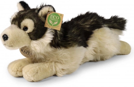 rappa pluszowy wilk leżący 32 cm eco‑friendly