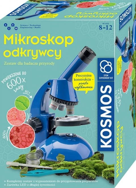Edukacyjny Mikroskop Odkrywcy dla Dzieci od Piatnik