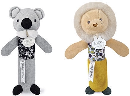 Doudou grzechotka piszcząca koala 17 cm