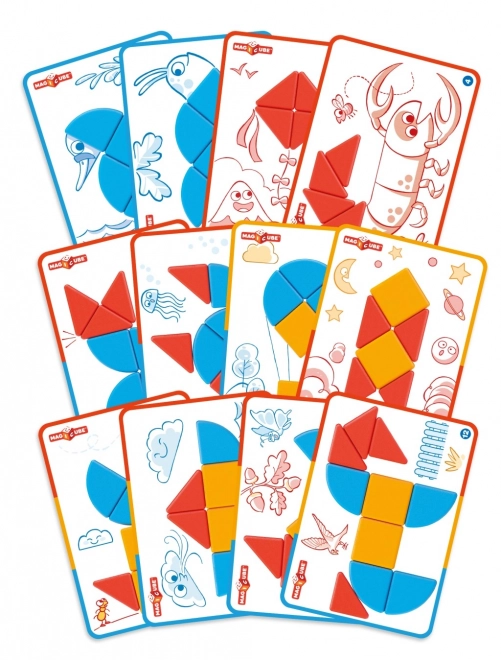 Geomag Magicube Bloki i Karty 16 elementów
