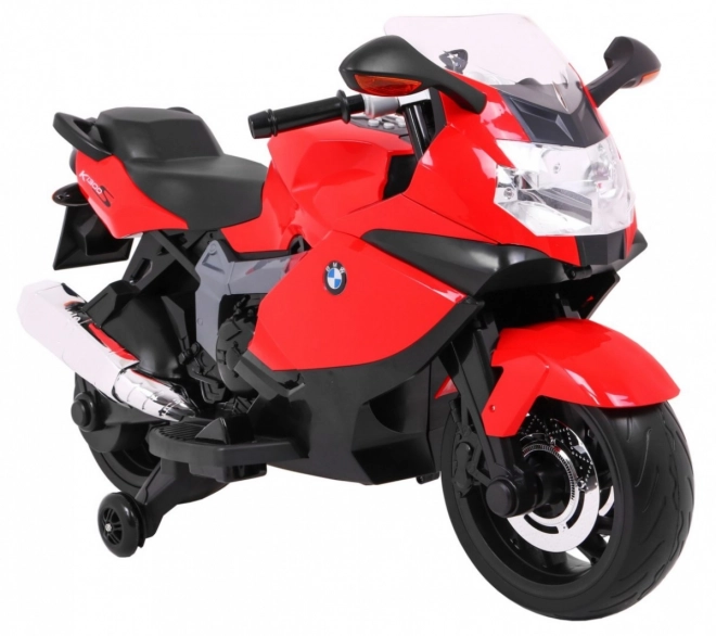 Dziecięcy motocykl BMW K1300S na baterie czerwony