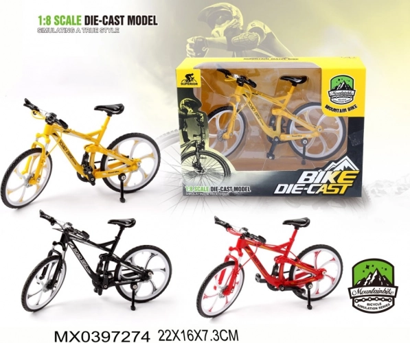 Model roweru szosowego 1:8 z elastycznym sterowaniem i gumowymi kołami
