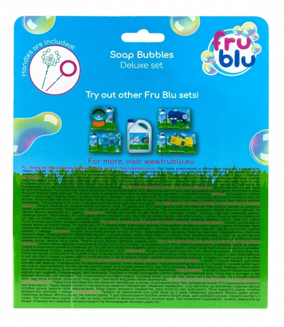 Fru Blu Deluxe zestaw + płyn 0,4L