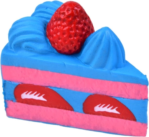Piankowy antystresowy squishy kawałek tortu