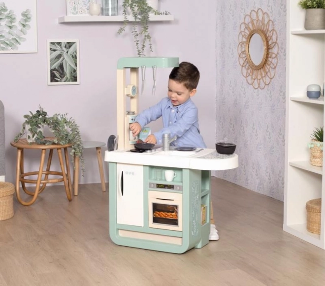 Dziecięca kuchnia Bon Appetit Cherry niebiesko-biała
