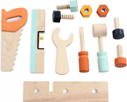12‑elementowy zestaw narzędzi dla małych majsterkowiczów