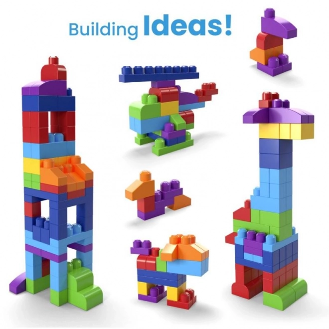 Mega Bloks First Builders Klocki w plastikowym worku 80 szt.