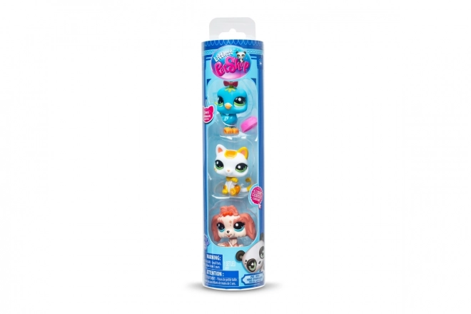 Littlest Pet Shop figurki 3 sztuki