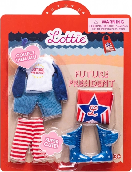 Lottie strój Prezydentka dla lalek