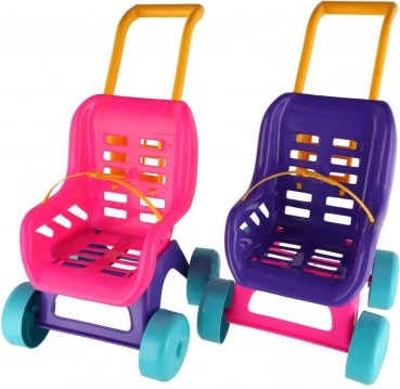 Teddies wózek dla lalek Buggy Sport różowo‑fioletowy