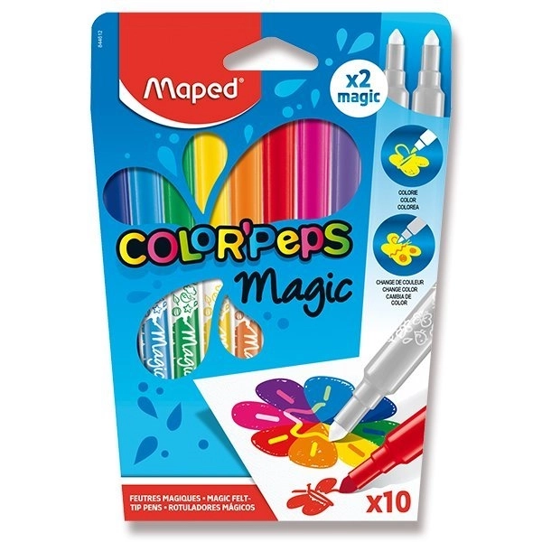 Fixy Maped Color'Peps Magic - 8 + 2 sztuki