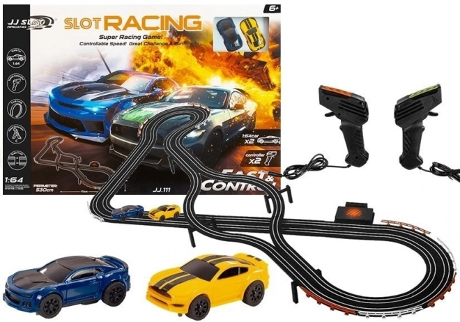 Tor wyścigowy 2 Cars Slot Cars 1:64