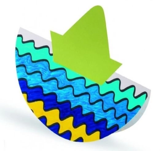 Djeco 3D kołyszące kolorowanki dla dzieci