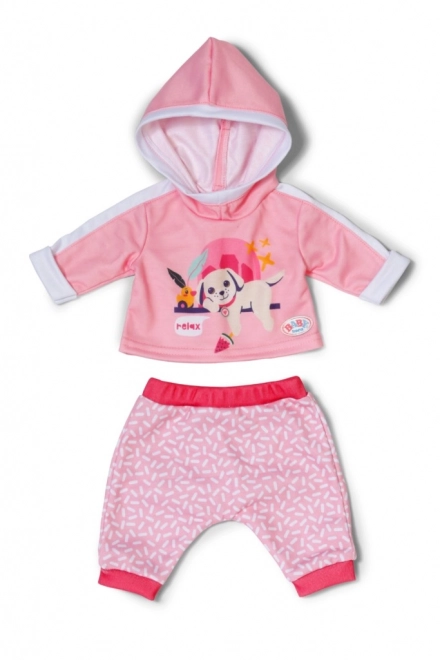 BABY Born różowy dres dla lalek 43 cm