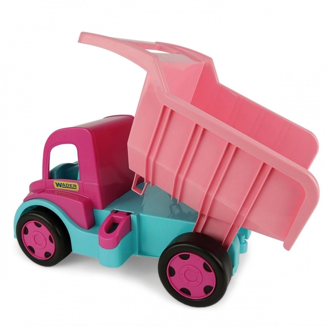 Różowa wywrotka Giant Truck dla dziewczynek