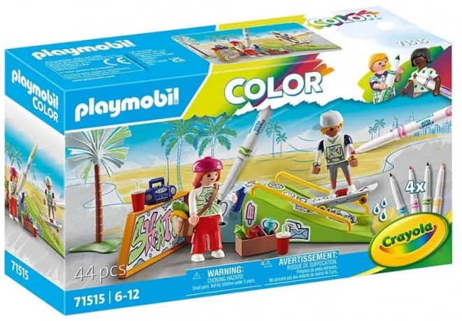 Playmobil Kolorowy Skatepark