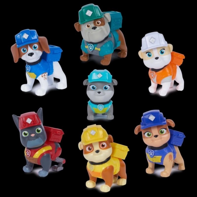 Figurki PSI PATROL – Rubble i ekipa, zestaw prezentowy 7 szt.