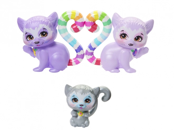 Lalki Enchantimals - Rodzina Lemurów