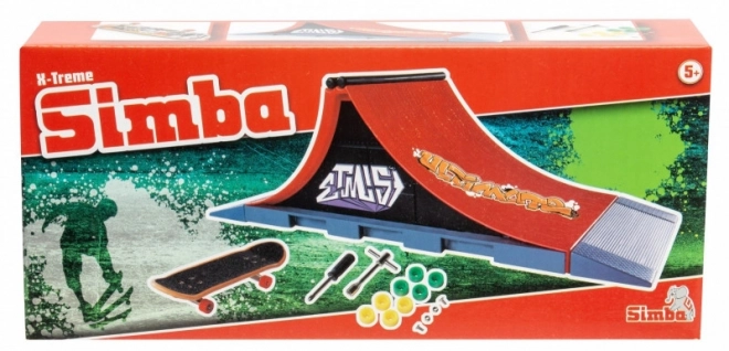 Mini skateboardowy zestaw WOT z rampą Ultimate