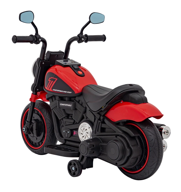 Motocykl Chopper SZYBSZY – Czerwony