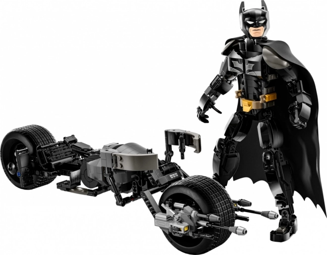 Mroczny rycerz z batcyklem