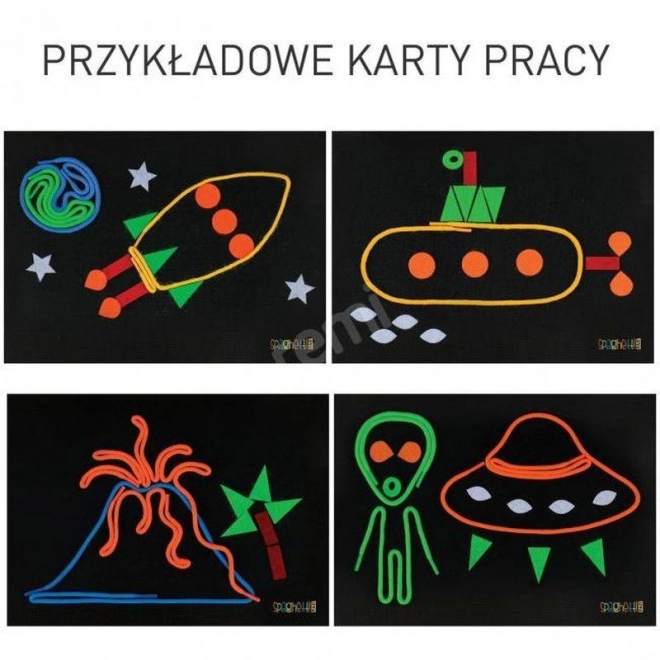 Zestaw Spaghetti Fluo