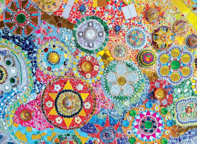 Puzzle Tajska mozaika 1000 elementów EUROGRAPHICS