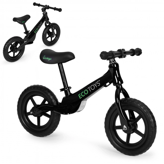 Dziecięcy rowerek biegowy ECOTOYS czarny
