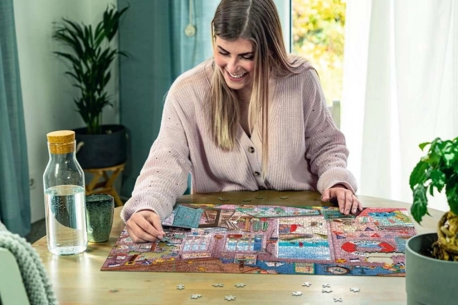 Puzzle Ravensburger Moja Plażowa Chata My Haven No7 1000 elementów