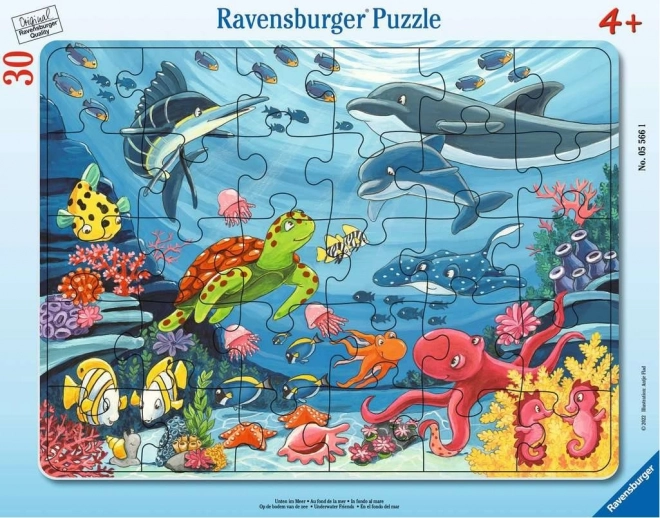 RAVENSBURGER Puzzle Pod morze 30 części