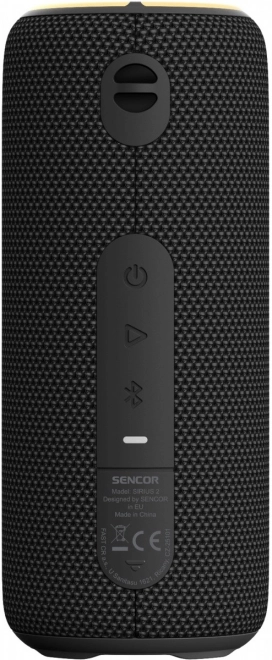 Bezprzewodowy głośnik Bluetooth Sencor Sirius 2 z oświetleniem LED i funkcją TWS