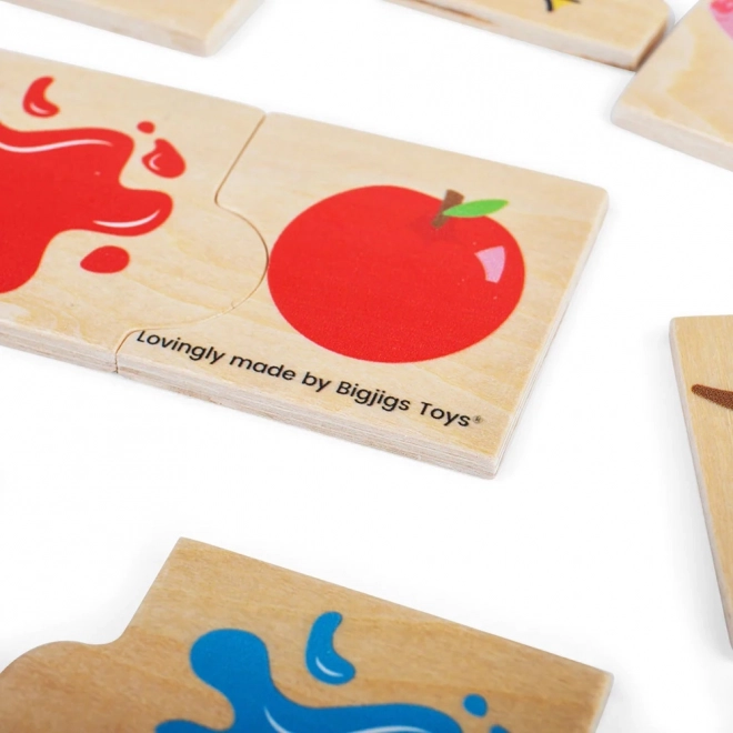 Didaktyczne puzzle Bigjigs Toys Kolory