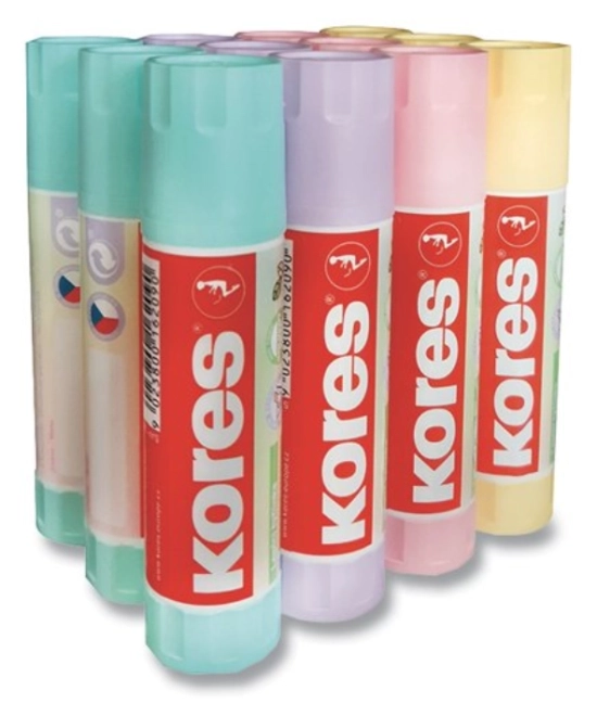 KORES Klej w sztyfcie PASTEL 20g 1 szt. (mix)