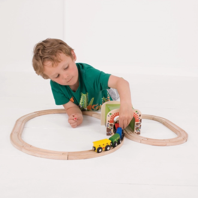 Bigjigs Rail Podwójny tunel kolejowy