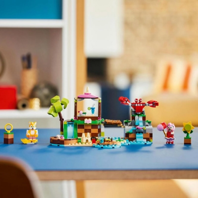 LEGO Sonic the Hedgehog Wyspa zwierząt Amy