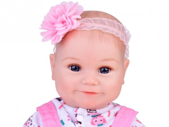 Urocza miękka lalka 50 cm z realistycznym wyglądem