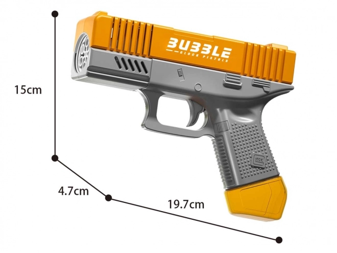 Pistolet do baniek mydlanych z płynem