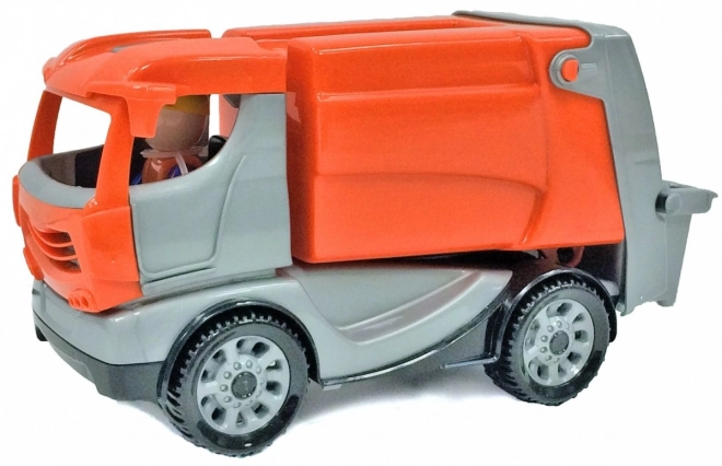 Auto Truckies śmieciarki plastikowe 25cm z figurką w pudełku 24m+