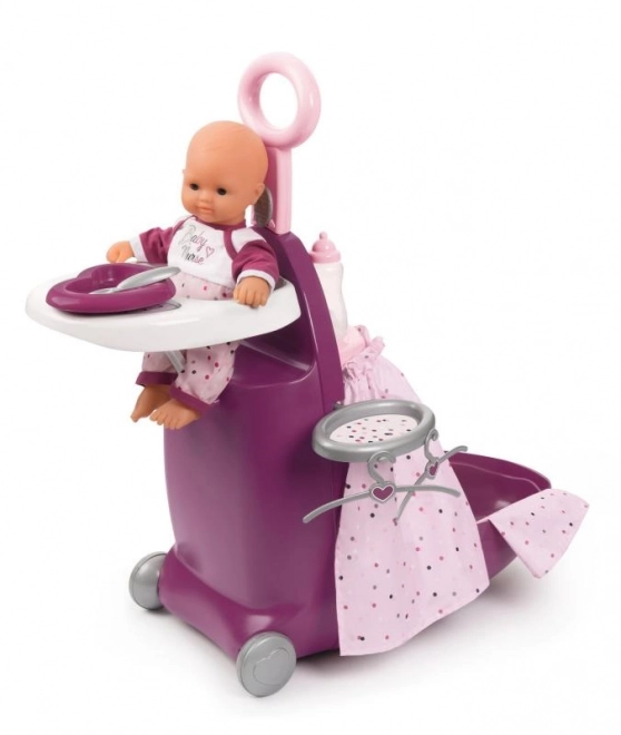 Baby Nurse Walizka 3w1 Zestaw do Pielęgnacji Lalek