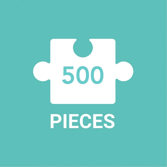 Galison Puzzle Malowana Przyroda 500 Elementów