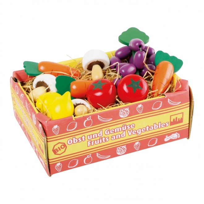Small Foot Pudełko kuchenne z warzywami