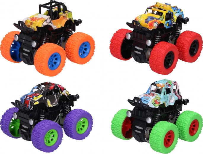 Wyrazisty graffiti design i wiele wariantów