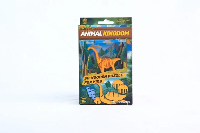 EscapeWelt 3D drewniane puzzle Brontosaurus