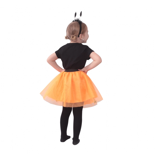Dziecięcy kostium halloween tutu spódnica z opaską