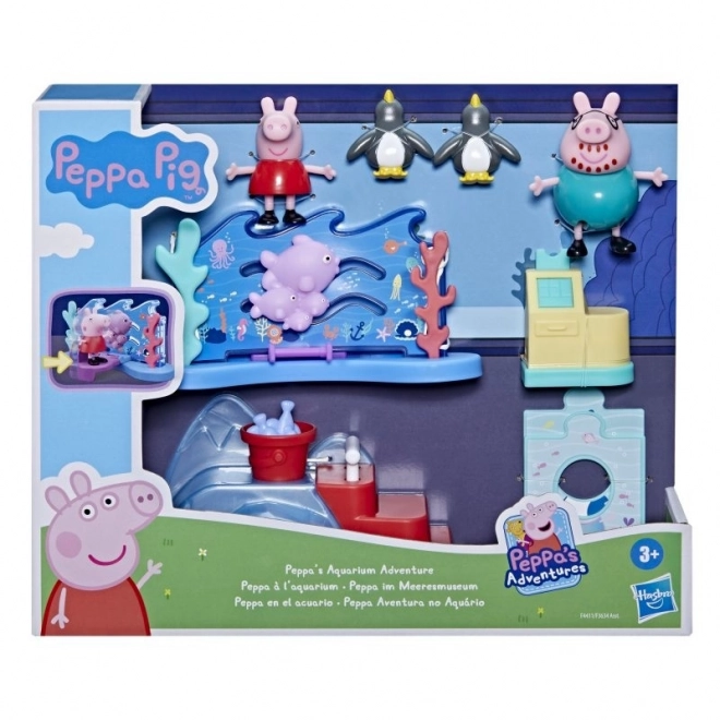 Zestaw figurek Peppa Pig - Przygoda w akwarium