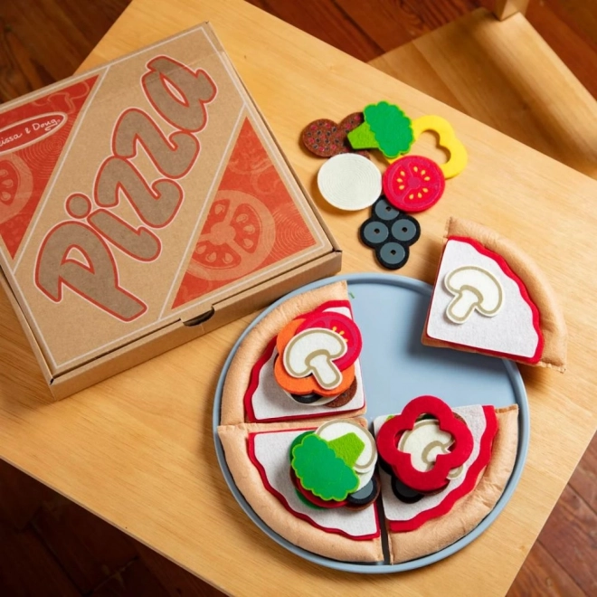 Zestaw do pizzy z filcu Melissa & Doug